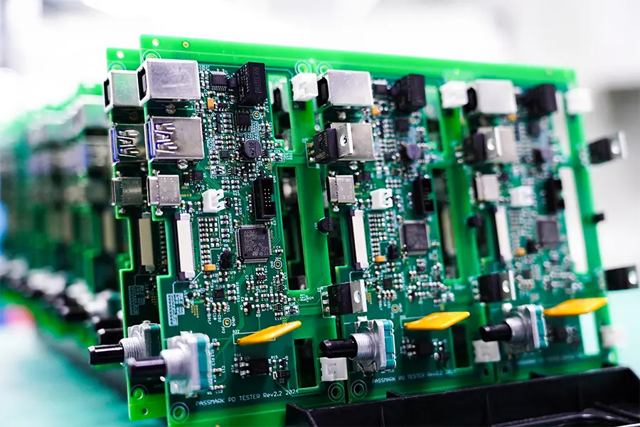 PCB assembly production detail