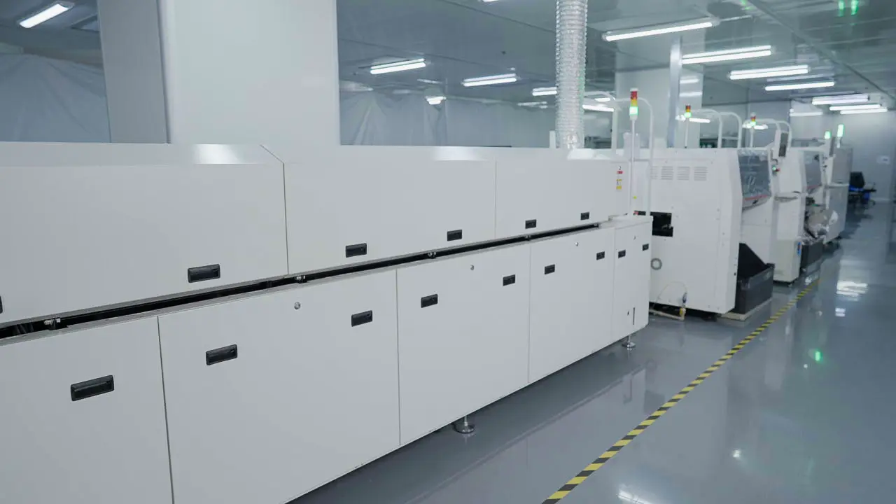 Nitrogen reflow soldering support for SMT assembly