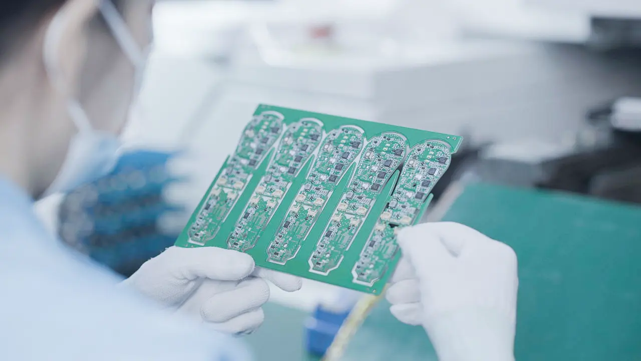 PCBA quality inspection and testing at DQX